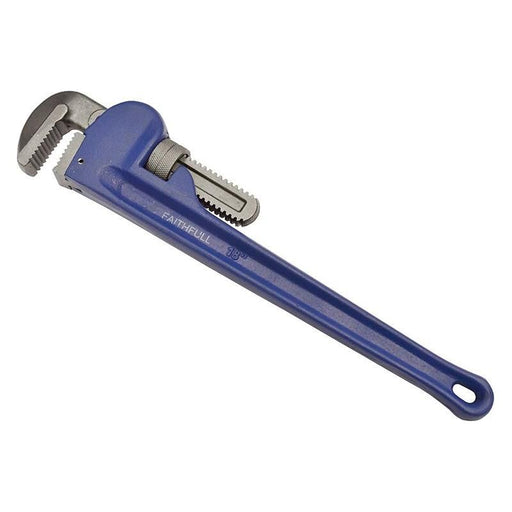 Faithfull Leader Pattern Pipe Wrench 450mm (18in) Faithfull - Dynamic Drive
