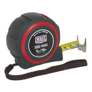 Sealey Heavy-Duty Tape Measure 5m(16ft) SMT5H Sealey - Dynamic Drive