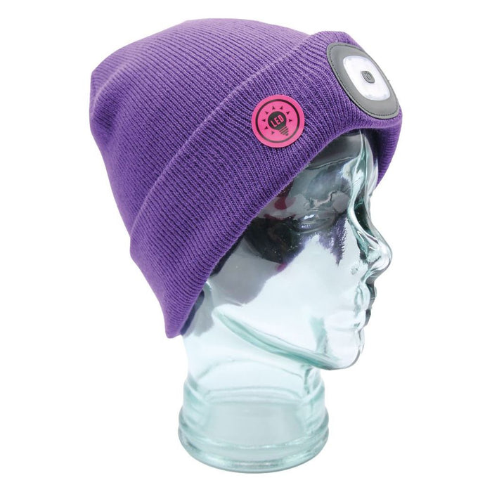 Ladies LED light Hat (assorted colours) 3360 UK Camping And Leisure - Dynamic Drive