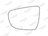 Summit Stick-On Standard Mirror Glass fits Kia Carens 13 to 17 LHS Summit - Dynamic Drive