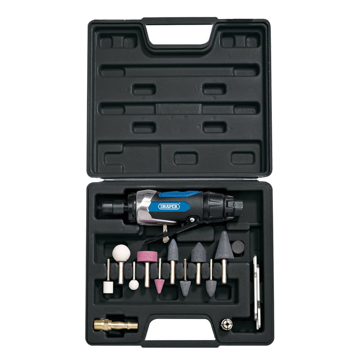 Draper Air Die Grinder Kit (15 Piece) 83736 Draper - Dynamic Drive