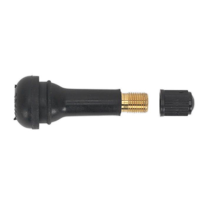 Sealey Tyre Valve Tubeless Snap-in Type TR414 Pack of 100 TV414 Sealey - Dynamic Drive