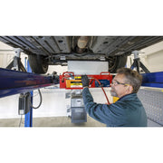 Sealey Air Jacking Beam 2 Tonne with Arm Extenders & Flat Roller Supports Sealey - Dynamic Drive