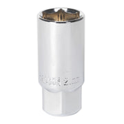 Sealey Spark Plug Socket 21mm 1/2"Sq Drive Magnetic AK6544 Sealey - Dynamic Drive