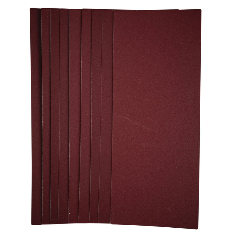 Draper 1/2 Sanding Sheets, 115 x 280mm, 240 Grit (Pack of 10) 57372 Draper - Dynamic Drive