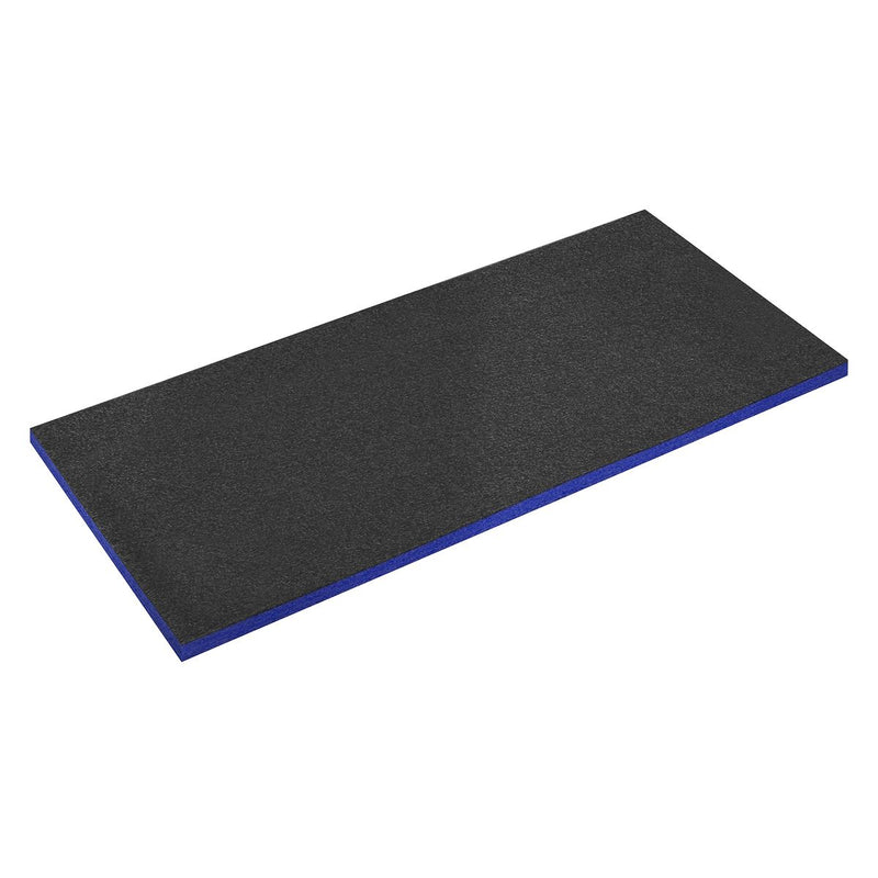 Sealey Easy Peel Shadow Foam Blue/Black 1200 x 550 x 30mm SF30B Sealey  - Dynamic Drive