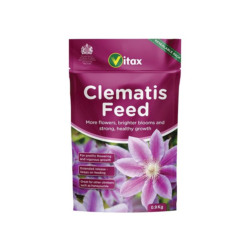 Vitax Clematis Feed 0.9kg Pouch Vitax - Dynamic Drive