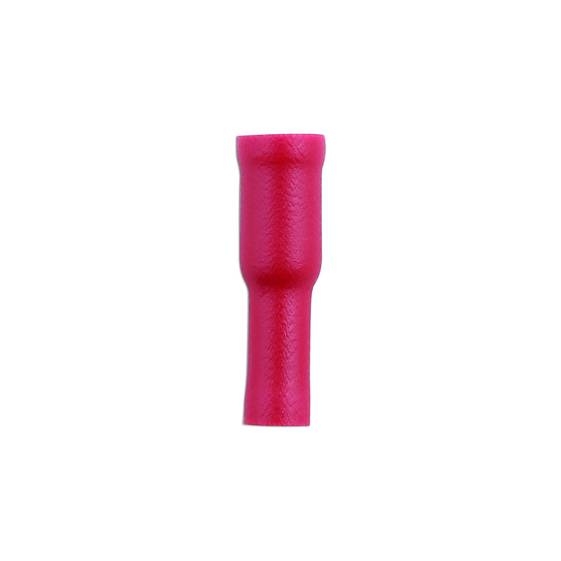 Tool Connection Red Female Bullet Terminal 4mm 10pc 36870 Tool Connection - Dynamic Drive