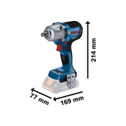 Bosch GDS 18V-450 HC Professional 1/2in Impact Wrench 18V Bare Unit Bosch - Dynamic Drive