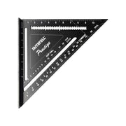 Faithfull Prestige Quick Square Black Aluminium 300mm (12in) Faithfull - Dynamic Drive
