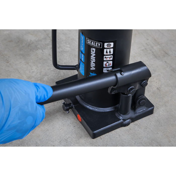 Viking Vking Bottle Jack 10 Tonne PBJ10S Viking - Dynamic Drive