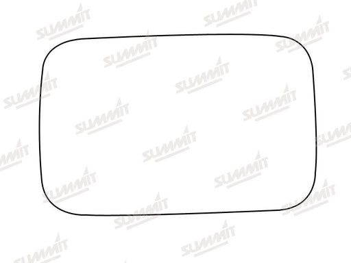 Summit Stick-On Aspheric Mirror Glass fits BMW 5 Series LHS RHS Summit - Dynamic Drive