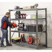 Sealey Heavy-Duty Racking Unit with 4 Mesh Shelves 640kg Capacity Per Level 1956 Sealey - Dynamic Drive