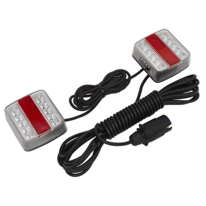 Sealey Rear Lighting Set Magnetic LED 12V TB18LEDMAG Sealey - Dynamic Drive