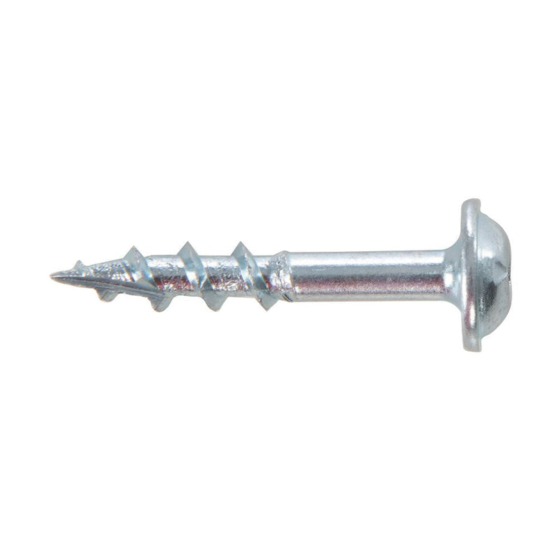 Triton Zinc Pocket-Hole Screws Washer Head Coarse P/HC 8 x 1" 500pk Triton - Dynamic Drive