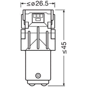 Osram LEDriving SL, P21/5W, Amber, LED signal lamps, Off-road only, non ECE, Dou Osram - Dynamic Drive