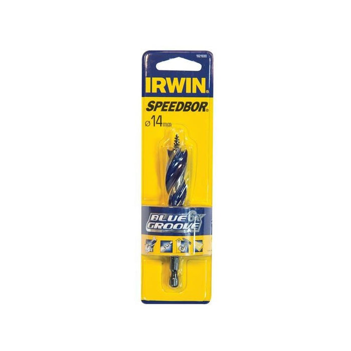 Irwin® Blue Groove 6X Stubby Wood Bit 14 x 100mm IRWIN® - Dynamic Drive