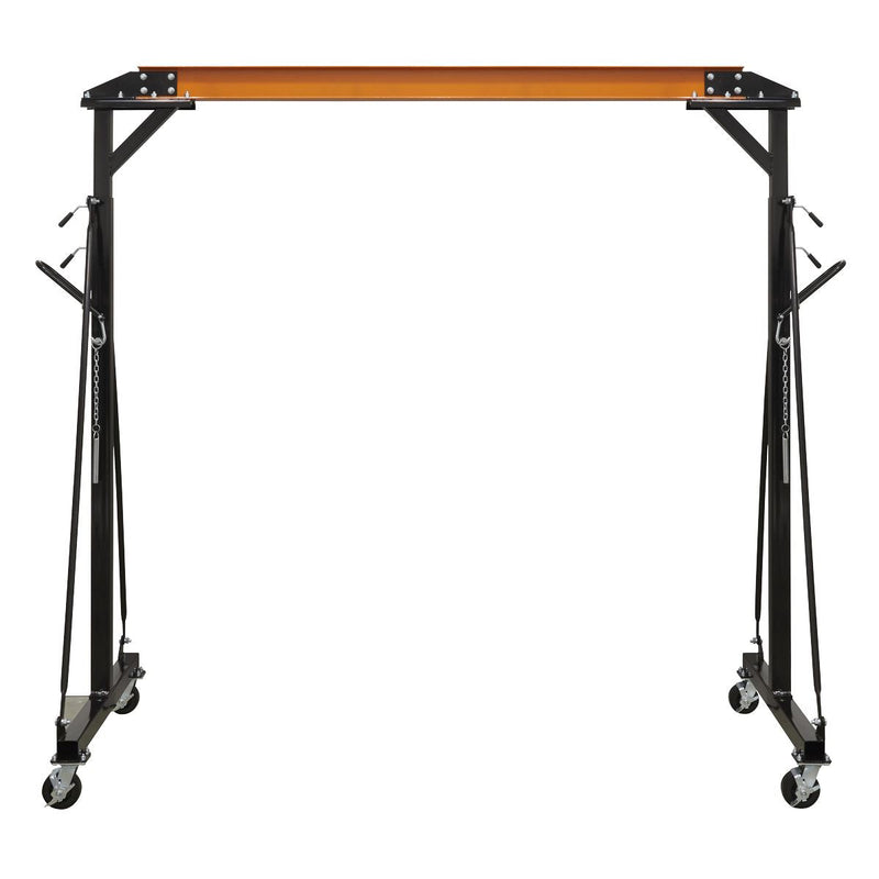 Sealey Portable Lifting Gantry Crane Adjustable 1 Tonne SG1000 Sealey - Dynamic Drive