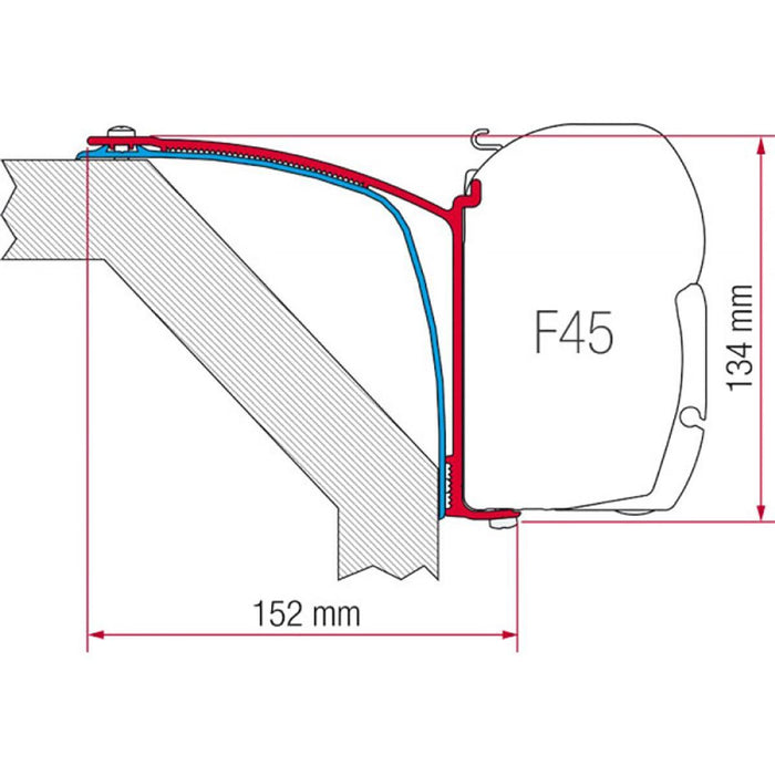 Fiamma Kit for Laika Rexoslne Ecovip 07 RVs Fiamma - Dynamic Drive