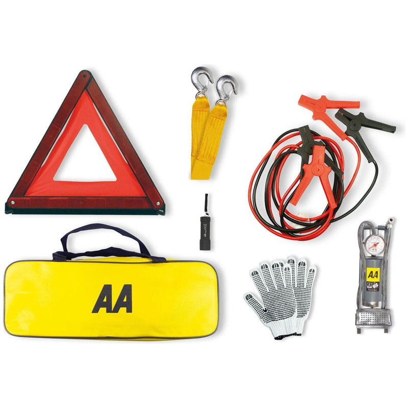 AA Car Emergency Breakdown and Safety Kit Town Tools - Dynamic Drive