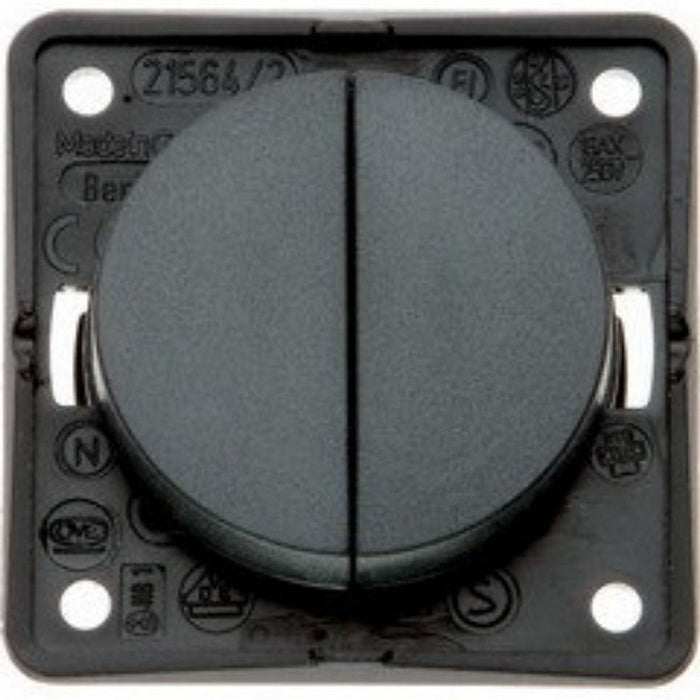 Double Switch Anthracite (21232A) Convenient Double Switch for Your Caravan W4 - Dynamic Drive