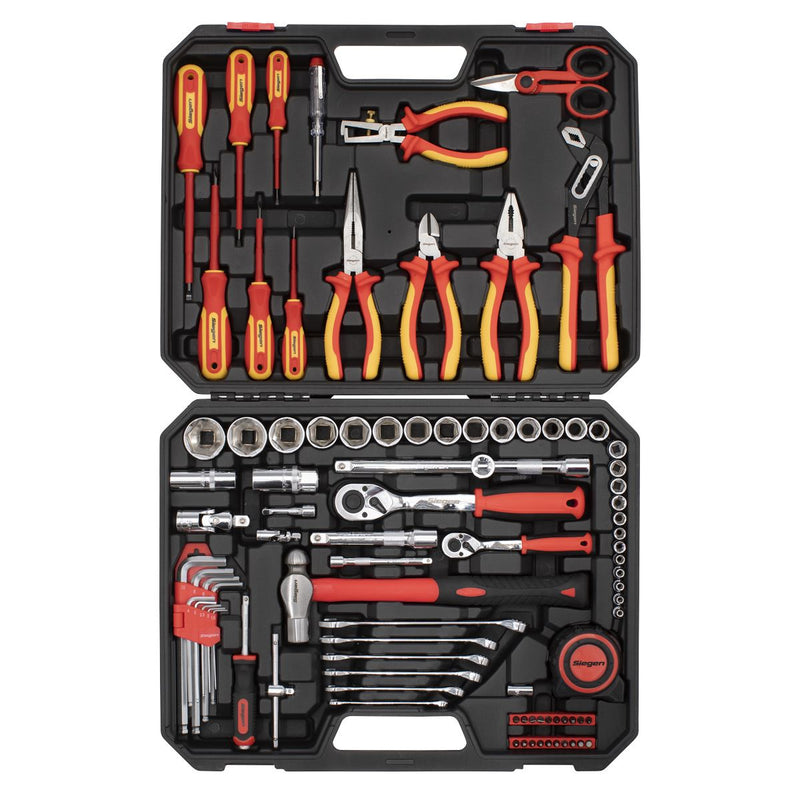 Sealey Electrician's Tool Kit 90pc S01217 Sealey - Dynamic Drive