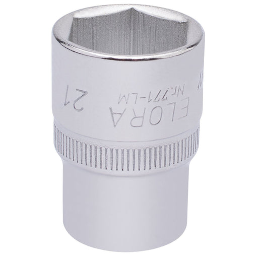 Draper Elora Hexagon Socket, 1/2" Sq. Dr., 21mm 15310 Draper - Dynamic Drive