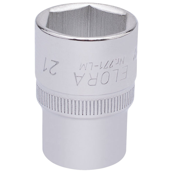 Draper Elora Hexagon Socket, 1/2" Sq. Dr., 21mm 15310 Draper - Dynamic Drive