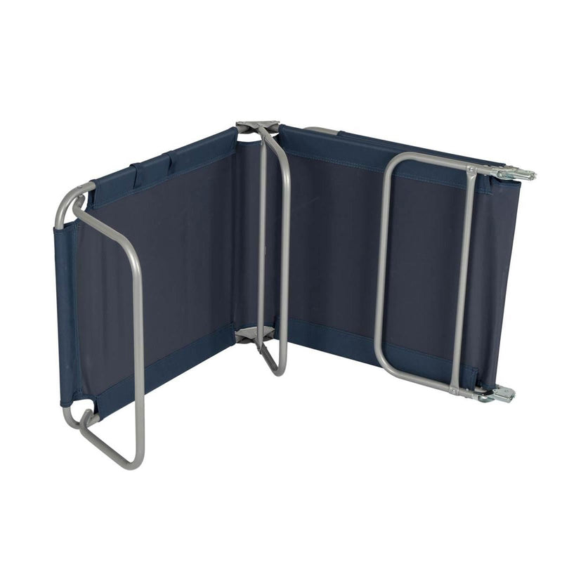 Bo-Camp Sun Lounger 5 Positions Blue Bo-Camp - Dynamic Drive