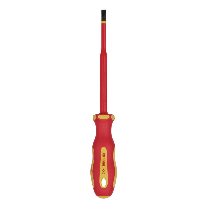 Draper XP1000 VDE Slimline Plain Slot Screwdriver, 5.5 x 125mm 02161 Draper - Dynamic Drive
