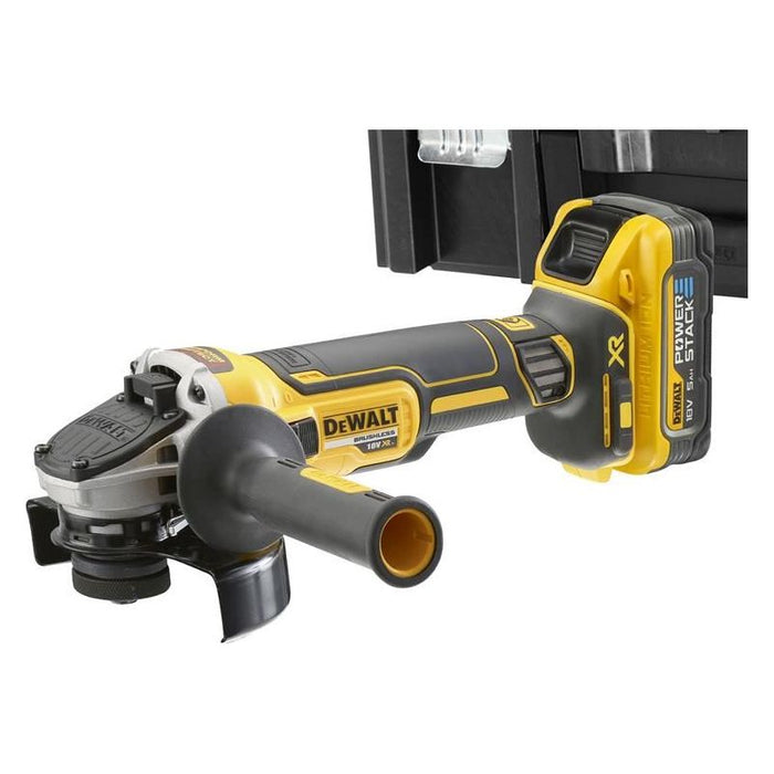 Dewalt Power Tools DCG409H2T XR Advantage Grinder 125mm 18V 2 x POWERSTACK™ 5.0Ah Li-ion DeWALT Power Tools - Dynamic Drive