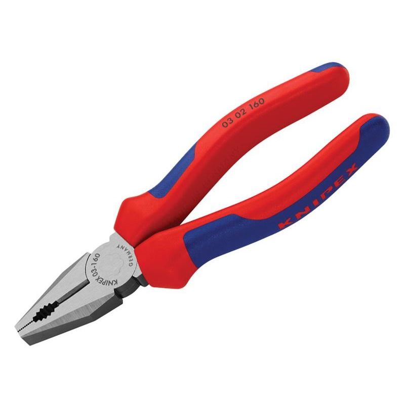 Knipex Combination Pliers Multi-Component Grip 160mm Knipex - Dynamic Drive