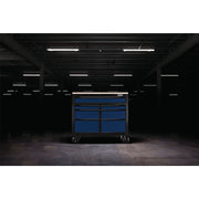 Draper BUNKER Workbench Roller Tool Cabinet, 7 Drawer, 41", Blue 08222 Draper - Dynamic Drive