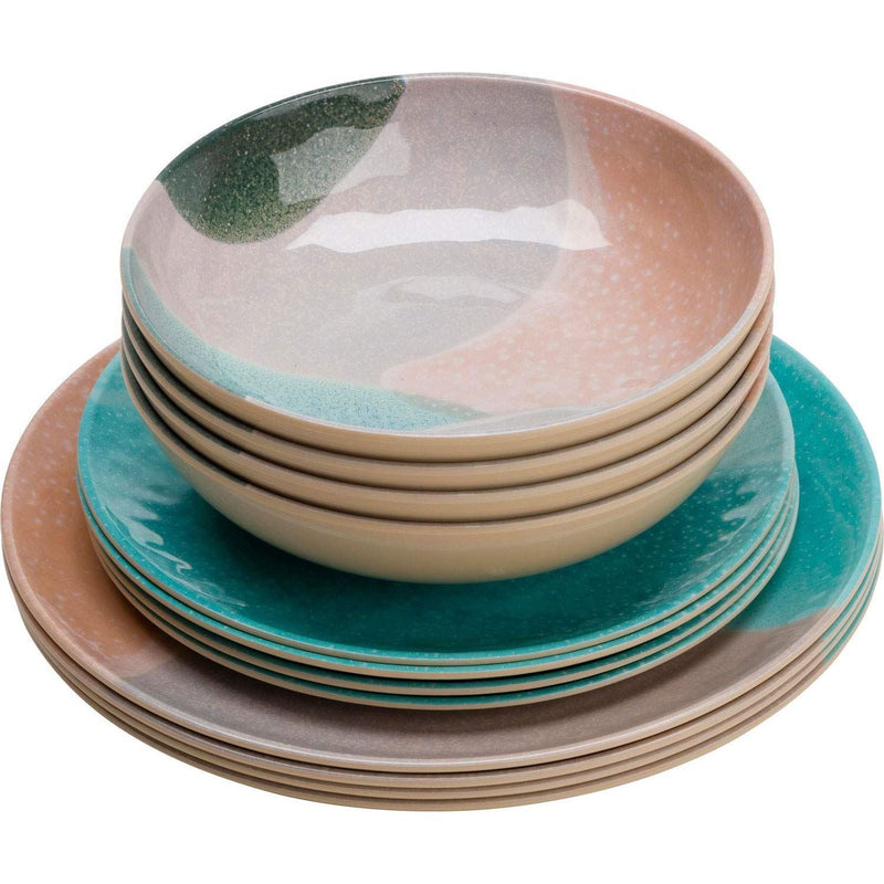 Dunes 12Pc Dinner Set DUN0112 Flamefield - Dynamic Drive