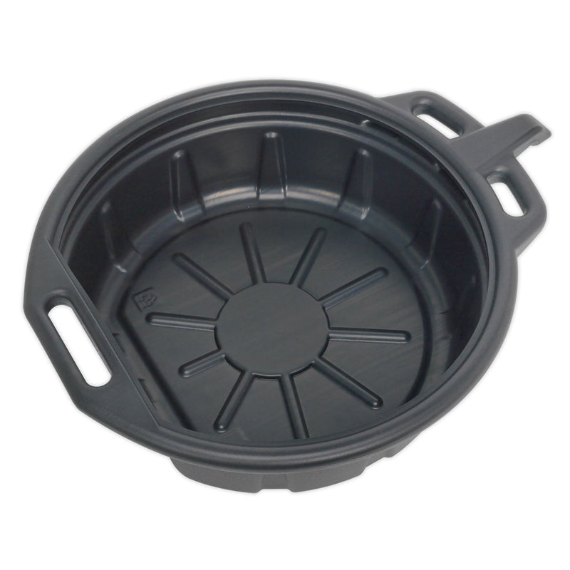 Sealey Oil/Fluid Drain Pan 17L DRP03 Sealey - Dynamic Drive