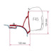 Fiamma F45S Awning, Fixing Bracket, Bike Carrier Bundle for VW T6 SWB Vans Fiamma - Dynamic Drive