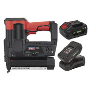 Sealey Cordless Staple/Nail Gun Kit 18G 20V SV20 Series 2 Batteries CP20VNGKIT Sealey - Dynamic Drive