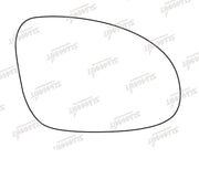 Summit Stick-On Aspheric Mirror Glass fits VW Golf Passat 05 on RHS Summit - Dynamic Drive
