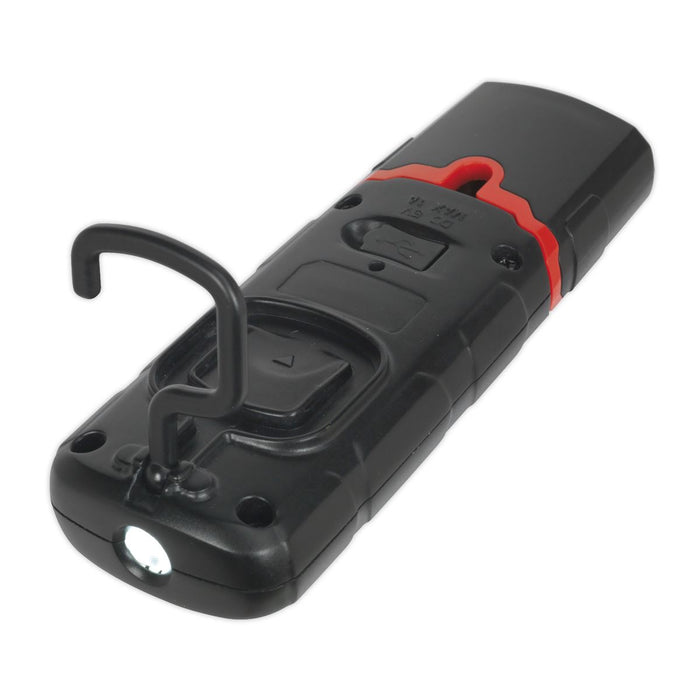 Sealey Rechargeable LED Inspection Lamp 360 COB Work Light Super Bright Black Sealey  - Dynamic Drive