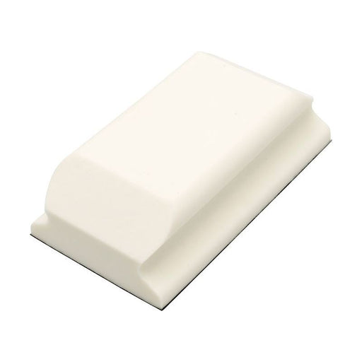 Flexipads World Class Hand Sanding Block Shaped White PUR GRIP® 70 x 125mm Flexipads World Class - Dynamic Drive