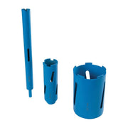 Silverline Diamond Core Drill Kit 3-Core 7pce 28, 52 & 107mm Silverline - Dynamic Drive