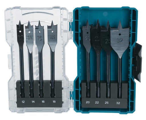 Makita 8 Pc Flat Bit Set E-08698 Makita - Dynamic Drive