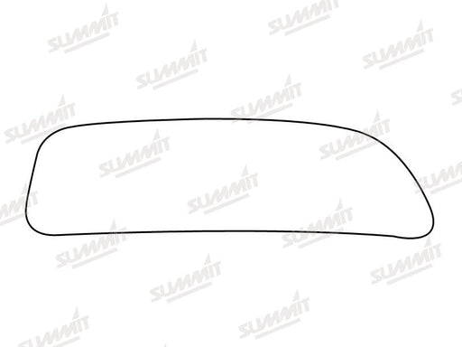 Summit Stick-On Commercial Lower Blind-Spot Mirror Glass fits Fiat Dobl?? LHS Summit - Dynamic Drive