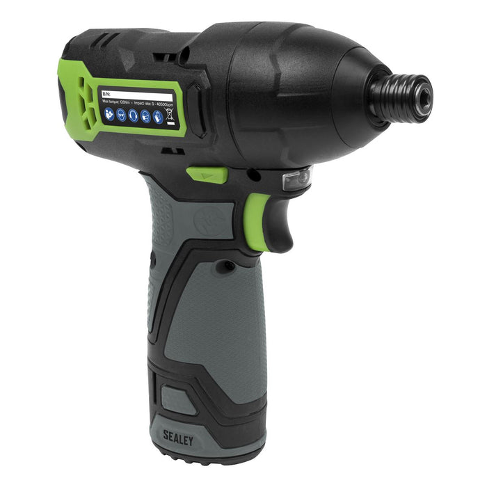 Sealey SV10.8 Series 1/4"Hex Drive Cordless Impact Driver 10.8V - Body Only Sealey - Dynamic Drive