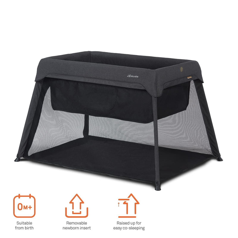 Micralite Sleep+Go Travel Cot 0 Silver Cross - Dynamic Drive