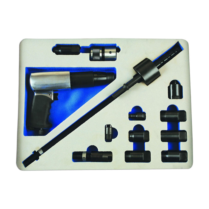 Laser Diesel Injector Extractor with Air Hammer & Adaptors 6263 Laser - Dynamic Drive