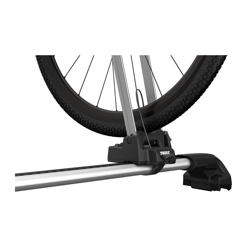 Thule Front Wheel Holder front wheel holder roof bike rack aluminium Roof Bike Rack Thule - Dynamic Drive