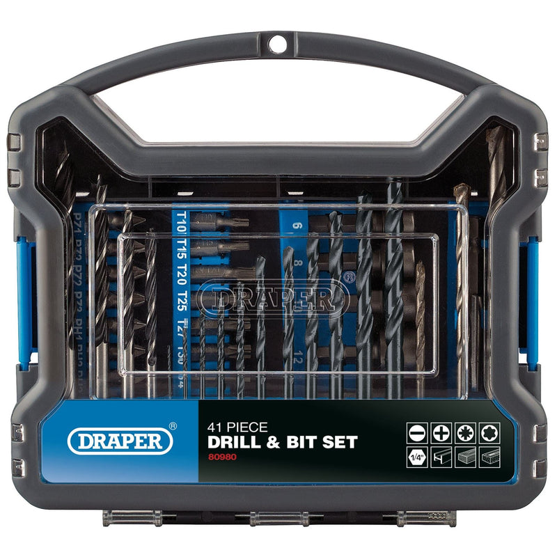Draper Drill Bit and Accessory Kit (41 Piece) 80980 Draper - Dynamic Drive
