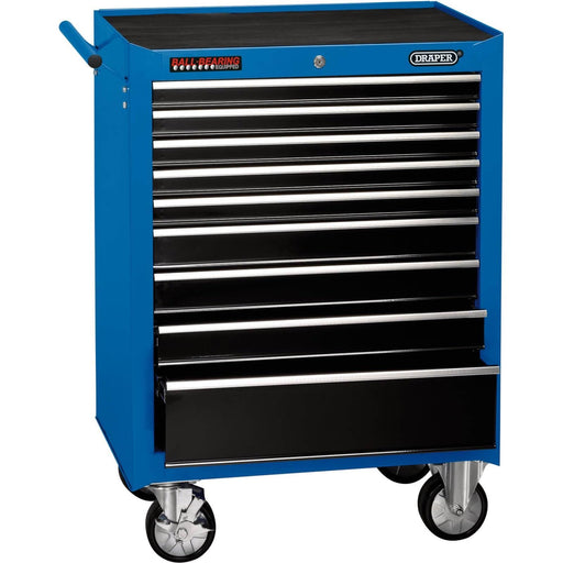 Draper Roller Tool Cabinet, 9 Drawer, 26", Blue 15110 Draper - Dynamic Drive