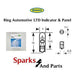 Ring Automotive RW297 12V 2.2W W2.1X9.5D Capless Indicator & Panel Ring  - Dynamic Drive